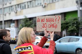 Dont Stay Silent! Captivity Kills rally in Kyiv